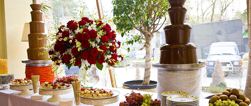 Сырный фонтан + Шоколадный фонтан+ пирамида шампанского All inclusive для вашего праздника!